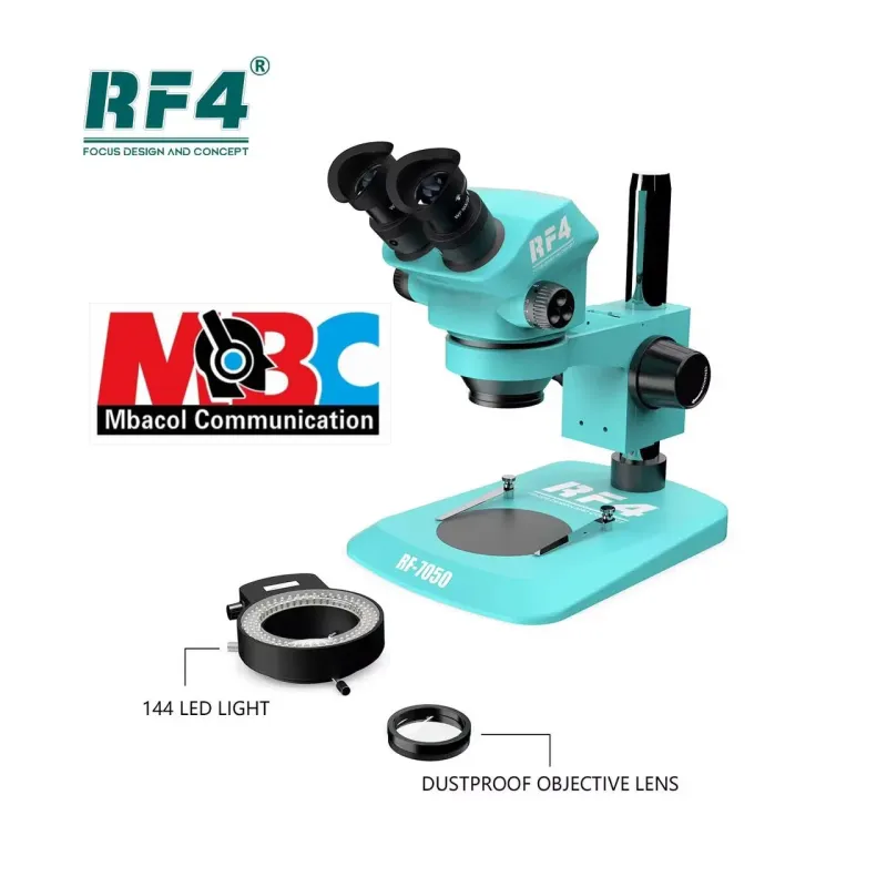 Microscope Trinoculaire RF7050TV-4KC1 4K - Microscopes & Caméras - 180 000 FCFA - Mbacol Communication Sénégal