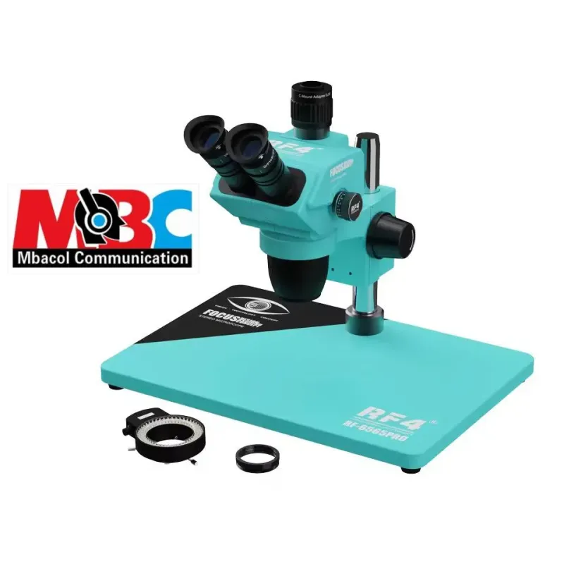 Microscope Stéréo Trinoculaire RF-6565PRO - Microscopes & Caméras - 225 000 FCFA - Mbacol Communication Sénégal