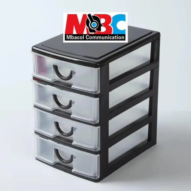 Boîte Rangement Bijoux 4 Tiroirs Transparente - Organisateur Boucles d'Oreilles Strass Maison - Accessoires & Consommables - 5 000 FCFA - Mbacol Communication Sénégal
