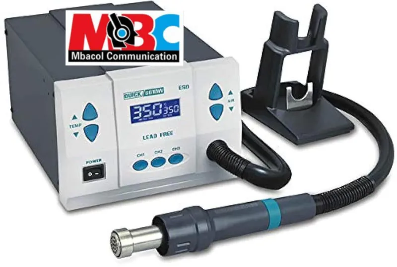 Quick 861DW Station Soudage 1000W Affichage Digital PCB Sans Plomb Air Chaud - Stations de Soudage - 135 000 FCFA - Mbacol Communication Sénégal