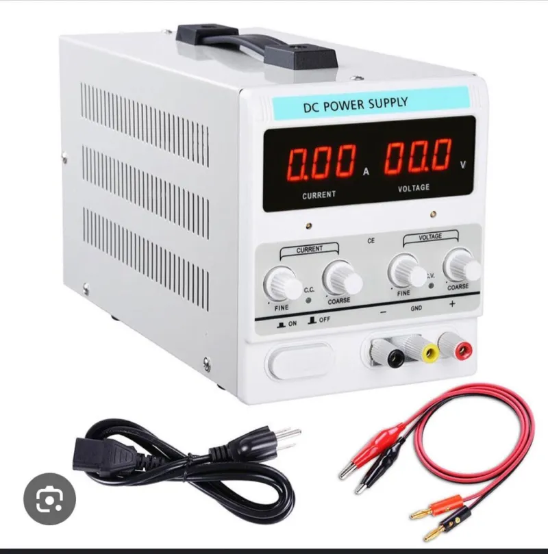 Alimentation DC Réglable 120V 60V 30V 5A 10A Stabilisée Laboratoire Pro - Équipement de Test - 38 000 FCFA - Mbacol Communication Sénégal