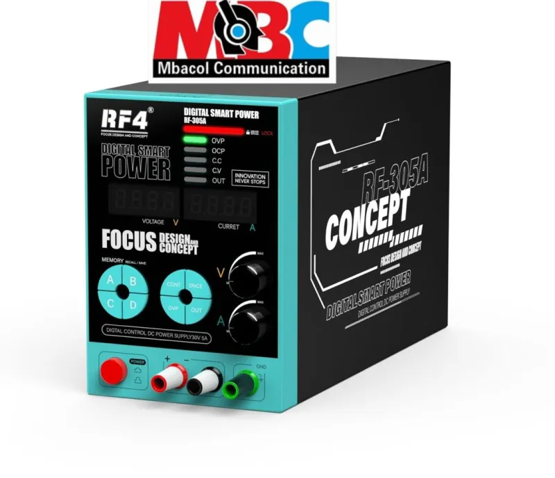 RF-305A Alimentation DC CNC Microscope Digital Preset Rapide Multi-Protection - Équipement de Test - 40 000 FCFA - Mbacol Communication Sénégal
