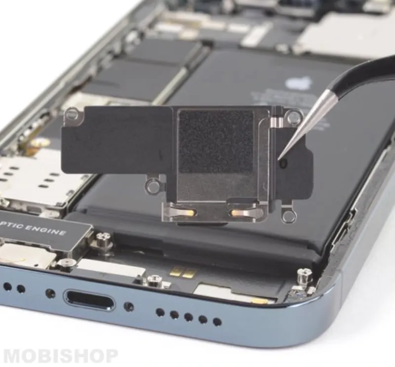 Haut-Parleur Inférieur iPhone X XR XS 11 12 13 Mini Pro Max Remplacement - Vue 1