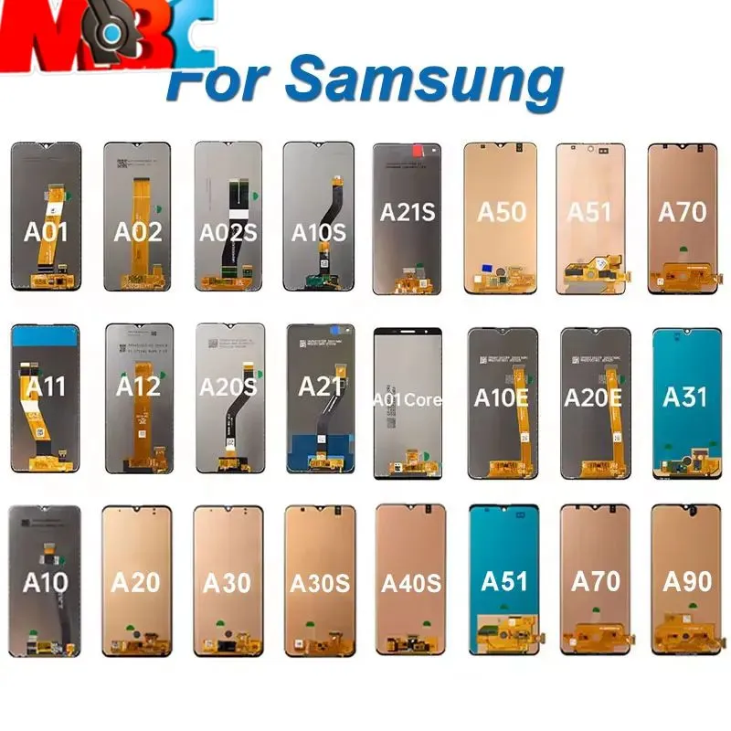 Écrans LCD Samsung Galaxy Série A A01 A02 A10 A11 A12 A20 A30 A50 A51 A70 A90 - Pièces Détachées Téléphones - 8 000 FCFA - Mbacol Communication Sénégal