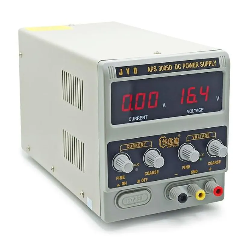 JYD APS 3005D Alimentation DC 30V 5A Affichage LED Réglable Labo Atelier - Équipement de Test - 35 000 FCFA - Mbacol Communication Sénégal