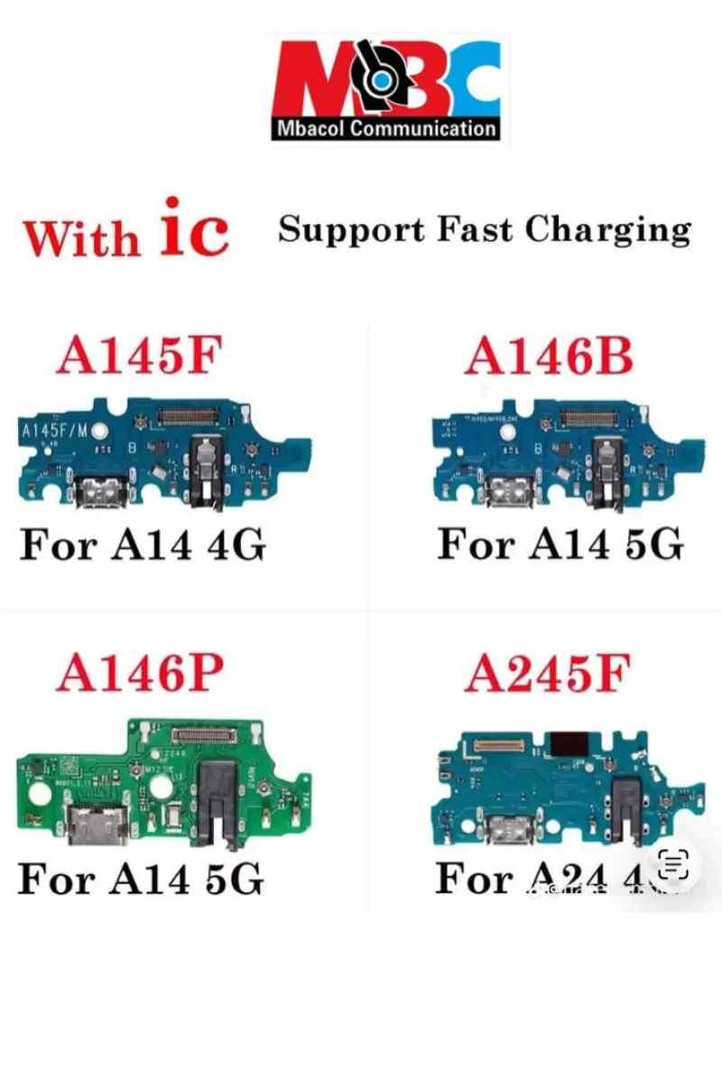 Carte Dock Charge USB-C Samsung Galaxy A14 4G 5G A24 Flex Port USB avec IC Charge Rapide - Pièces Détachées Téléphones - 1 000 FCFA - Mbacol Communication Sénégal