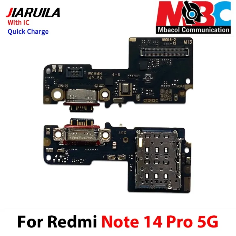 Carte Dock Charge USB-C Xiaomi Redmi Note 14 4G 5G Pro Plus Flex Connecteur - Pièces Détachées Téléphones - 4 000 FCFA - Mbacol Communication Sénégal