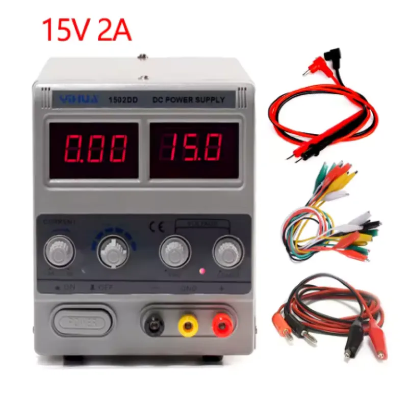 1502DD Alimentation Laboratoire Réglable 15V 2A Téléphone Pro - Équipement de Test - 33 000 FCFA - Mbacol Communication Sénégal