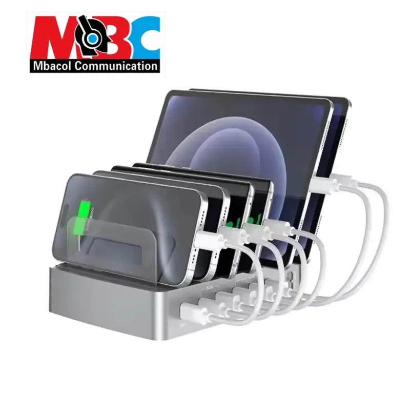 Station Charge USB Multi-Ports Type-C Rapide Bureau Téléphone - Accessoires & Consommables - 17 000 FCFA - Mbacol Communication Sénégal
