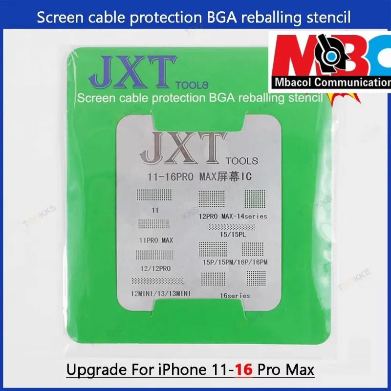 Pochoirs BGA Protection IC LCD iPhone 11-17 Pro Max Steel Net - Outils de Réparation - 12 000 FCFA - Mbacol Communication Sénégal