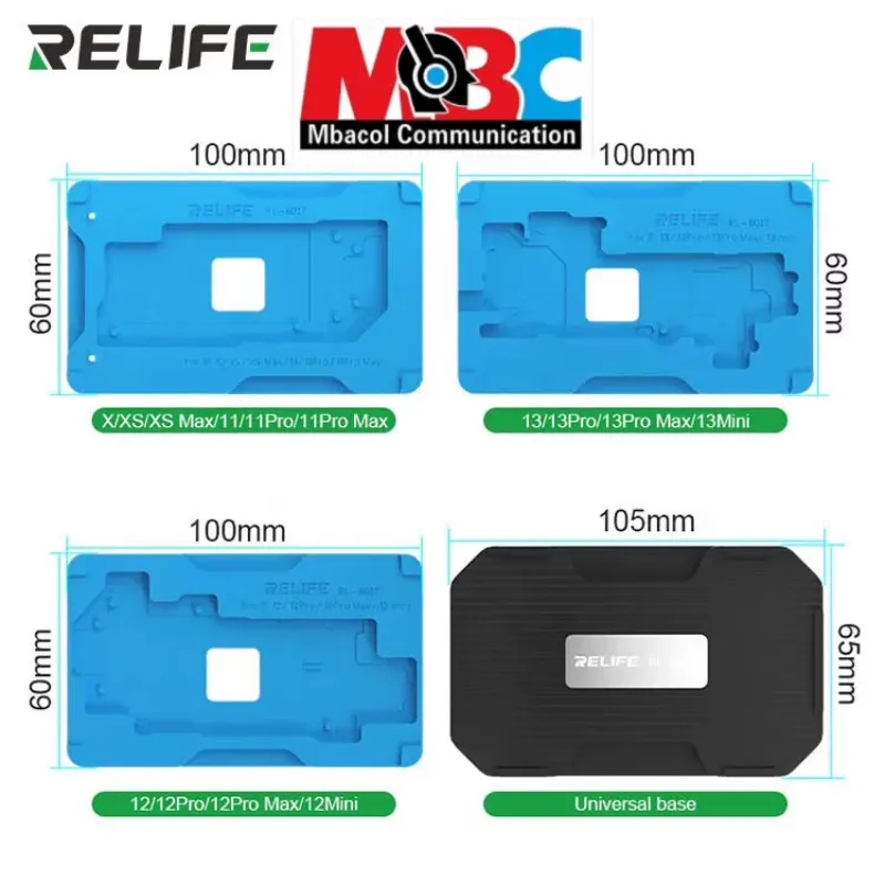 Relife RL-601T 31en1 Pochoirs BGA Couche Milieu iPhone X-17 - Outils de Réparation - 35 000 FCFA - Mbacol Communication Sénégal