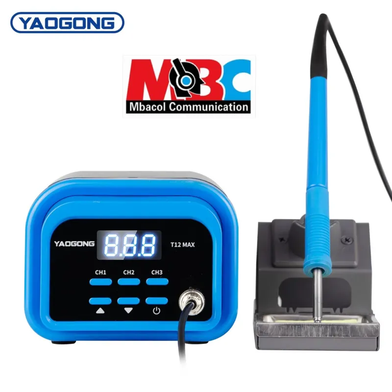 JCD T12MAX Station de Soudure 90W Contrôle Température LED - Outils de Réparation - 35 000 FCFA - Mbacol Communication Sénégal